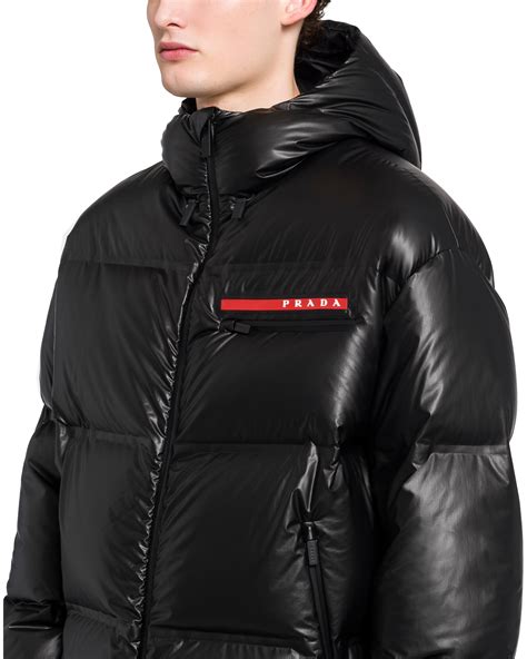 prada puffer jacket men's price|prada bomber jacket for men.